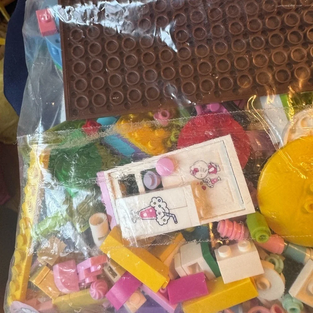 Hello Kitty Mixed Lot Of Legos 1.8 Pound
